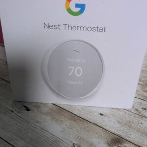 Google Nest Thermostat - Light Gray
